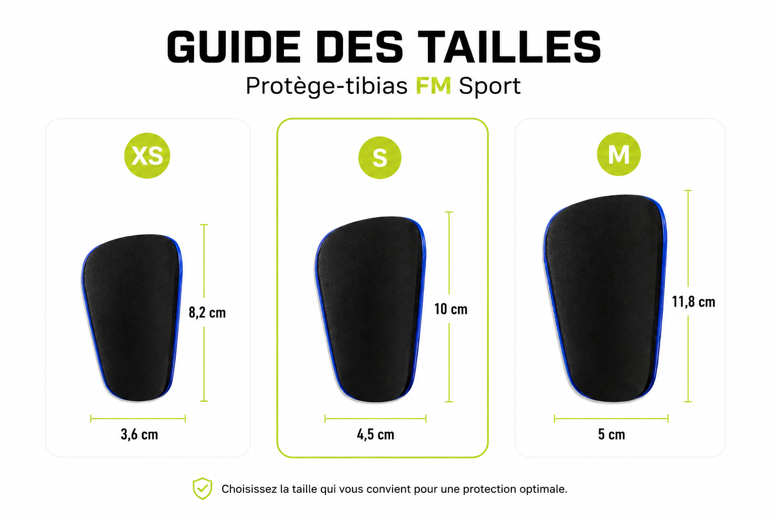 Protège-tibias FM Sport Performance